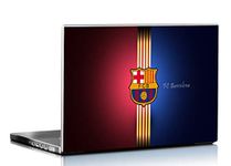 PIXELARTZ Laptop Skins Football Club Barcelona FCB 15.6 Inches Laptop Skins/Stickers for Dell-Lenovo-Acer-HP (1041)