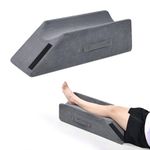 TANYOO Leg Elevation Pillows for After Surgery Knee Replacement Pillow Relief Pain for Knee Surgery, Broken Foot, Hip and Injury Ankle Washable Cover