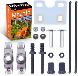 Mtanlo Valve Push Rod Set Guide Plate&Rocker Arms For Honda 13HP GX390 11HP GX340 188F , Valve Push Rod, Push Rod Guide Plate, Rocker Arm, Rocker Arm Pivot, Stud, Pivot Adjusting Nuts