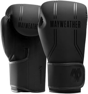 Hayabusa Mayweather Contender Boxing Gloves for Men and Women - Black, 16oz