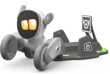 Loona Robot Pet Dog ChatGPT-4o Smart AI-Powered Companion Voice & Gesture Control, Real-Time Interaction Robotics Toys for Kids, Home Monitoring - Includes Charging Dock