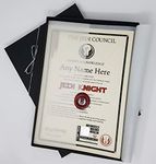 planetsforsale Star Wars Jedi Knight Certificate - Deluxe Gift Box Set - Personalised with the name of your choice