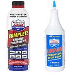 Lucas Oil 40016 Complete Engine Treatment-473ml & 40278 Engine Stop Leak - 946ml