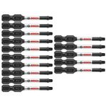 Bosch ITSQ2215 15 Pc. Impact Tough 6 in. Square #3 Power Bits