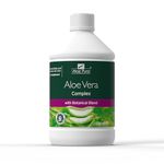 Optima Aloe Vera Complex Juice, Natural, Vegan, Cruelty Free, Food Supplement, 500 ml, Aloe Pura