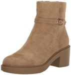 Anne Klein Women's Fenix Fashion Boot, Dark Natural, 9.5