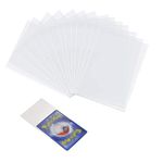 Neoreser Penny Sleeves, 100 Pcs Trading Card Sleeves, Ultra-Clear Card Protector for Game Cards, Trading Card - 2.5" X 3.5"