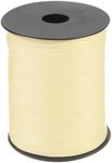 MECCANIXITY 1/8 Inch Polypropylene Rope Braided Ropes, 328ft Nylon Rope Hollow Utility Cord for Clothesline, Camping, Hiking, Outdoor, Beige