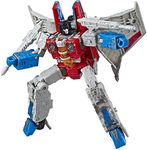 Transformers Toys Generations War for Cybertron Voyager WFC-S24 Starscream Action Figure - Siege Chapter - Adults and Kids Ages 8 and Up, 7-inch