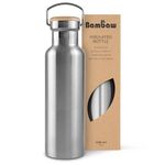 32 oz Water Bottle BPA Free | Large Insulated Water Bottle | 1 Liter Water Bottle for Women and Men | Large Water Bottle with Lid | Steel Water Bottle Insulated | Outdoor Water Bottle | Bambaw