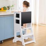 Toddler Tower with 3 Adjustable Hei