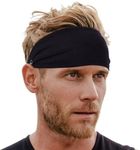 Tough Headwear Mens Headband - Midnight Black