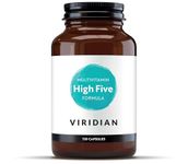 Viridian - High Five Multivitamin Formula - 120 Veg Caps | Support Energy & Vitality with 23 Essential Nutrients & Including Vitamin B5 | Formulated by Nutritionists | No Artificial Additives | Vegan