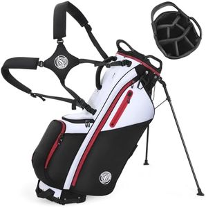 Sturdum 7 Way Golf Stand Bag, Lightweight Golf Bags for Men Women with Full-Length Dividers, Ergonomic Design, Weather-Resistant, Multi Pockets