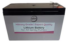 Lithium Battery for Replacing 12V 12AH SMF VRLA Battery for Agriculture Spray Pump, Solar Light, Toys - 12.8V - Light Weight 800g - High Capacity Long Lasting Power