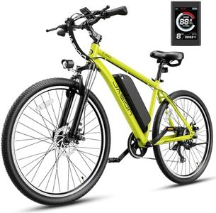Jasion EB5 Plus 27.5" Electric Bike for Adults, 750W Peak Motor Ebike, 40km/h 483Wh Removable Battery Electric Mountain Bike with Front Fork Suspension