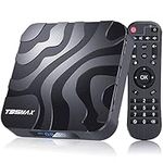 Android TV Box 2024, T95MAX Android Box 12.0 4GB RAM 32GB ROM 6K 4K TV Box, TV Box Android Allwinner H618 Quad-core Cortex-A53 2.4G/5G Wi-Fi Bluetooth 4.0 USB 100M Ethernet Smart TV Box