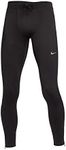 NIKE Men's M Nk Df Chllgr Tight Leggings, Black/Reflective Silv, L UK