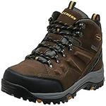 Skechers Men's Relment - Pelmo High Rise Hiking Boots, Brown Khaki Khk, 7.5 UK