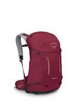 Osprey Hikelite 28 Unisex Hiking Backpack Sangria Red M/L