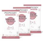 Momcozy Natural Breast Pump Wipes for Pump Parts Cleaning, Fast & Convenient Pump Wipes for Travel, Pack of 3