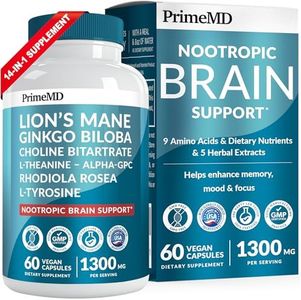 14-in-1 Lions Mane Nootropic Brain Supplement 1300mg