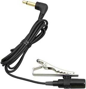 OLYMPUS ME15 Tie-Clip Microphone, Black