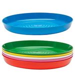 IKEA Kids Plates, Assorted, 19 x 19 x 5 cm