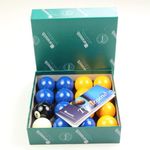 Aramith Yellow and Blue 50.8 mm Billiard or Pool Balls