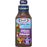 Kraft Balsamic VinaigretteSalad Dressing Calorie-Wise, 425 ml Bottle (Pack of 10)