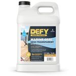 DEFY Marine Seal Semi-Transparent Wood Stain and Sealer in One - Natural Pine - 1 Gallon, Premium Marine Sealant for Decks, Docks, and Piers - Marine Wood Sealer Outdoor Waterproof Stain