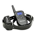 Petrainer PET998DB1 Dog Shock Collar Waterproof and Rechargeable 330 Yards Dog Training Collar with Vibration and Shock Electric Basic Dog Collar