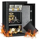 ADIMO Fireproof Safe Box for Home, 