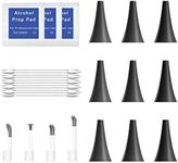 Teslong Ear Camera Covers Disposable, 9 Speculums, 4 Ear-Picks, 1 Pack Q-Tips, Accessories Only for NTE100i Ear Scope, 0.16 inch or 4.3mm Dia.