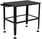 Towallmark Welding Table - 36"x24", Steel Welding Workbench Table, 5/8-inch Fixture Holes, 1500lbs Load Capacity Portable Work Bench