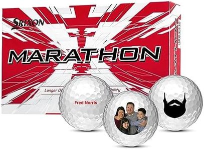 Srixon Marathon Custom Golf Balls - Imprint a Personalized Design or Logo - 15 Pack