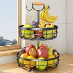 SAYZH 2-Tier Fruit Basket Bowl Vege