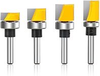 Yueqing Zhongji 4Pcs 1/4 Inch Shank