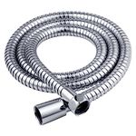 ZOTTI Shower Hose 1.25m – Stainless Steel Replacement Shower Hose – Leakproof and Anti-Kink – Universal Standard Fitting – High Pressure Resistance – Easy DIY Replacement