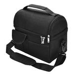 Errum Lunch Box Men, Lunch Cool Bag Cooler Bags Insulated Lunch Bag for Men and Women Work Office Picnic Camping Beach (Black)