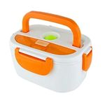 ABEEBHA Electric Heated Portable Food Warmer Lunch Box Electric Tiffin Box for Office and Electric Lunch Box for Office Multi Color