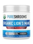 Ultra Concentrated Organic Lion's Mane Mushroom Capsules - 45 Servings - Enhance Cognitive Function, Focus, Memory Support - Brain Health Supplement, Dual Extracted, Fruiting Body - No Fillers/Mycelium - 90 Ct