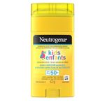 Neutrogena Kids Sunscreen Stick, SPF 50+, Sun Protection UVA & UVB, Water resistant Sunscreen, Travel Sized, 42-g