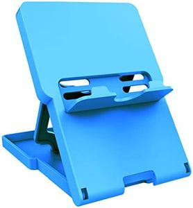 WJI 1 Articulo Soporte para Nintendo Switch,Base para Nintendo Switch,Pequeño y Ligero, práctico y Hermoso, Ajuste de múltiples ángulos, Adecuado para Consolas de Juegos de Nintendo