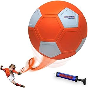 Kickerball Swerve and Curve Size 4 Soccer Ball, Soccer Training Ball with Special Panels to Play Like A Pro, Outdoor and Indoor Soccer Ball, Fun Soccer Ball for Kids and Adults