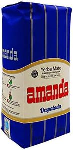 Amanda Yerba Mate No Stem Leaves Only Tea, 500 g