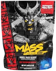 Mutant Mass Extreme 2500 – High Calorie Mass Gainer Whey Protein Powder for Muscle Building and Weight Gain – Clean Calories with Whole Food Carbs - Vanilla Ice Cream 2.2 lb