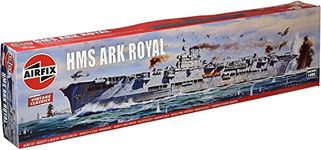 Airfix Vintage Classics Set - A04208V HMS Ark Royal - Plastic Model Ship Kits for Adults & Children 8+, Set Includes 353 Pieces - 1:600 Scale Model Ship Set