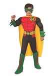 Rubies Costume DC Superheroes Deluxe Robin Child Costume, Medium