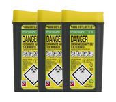 Sharpsafe Disposable Sharps Bin 0.2 litre - Pack of 3